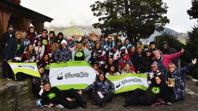 La ronda de mate más grande de la Patagonia. Fans del Mate en Bariloche