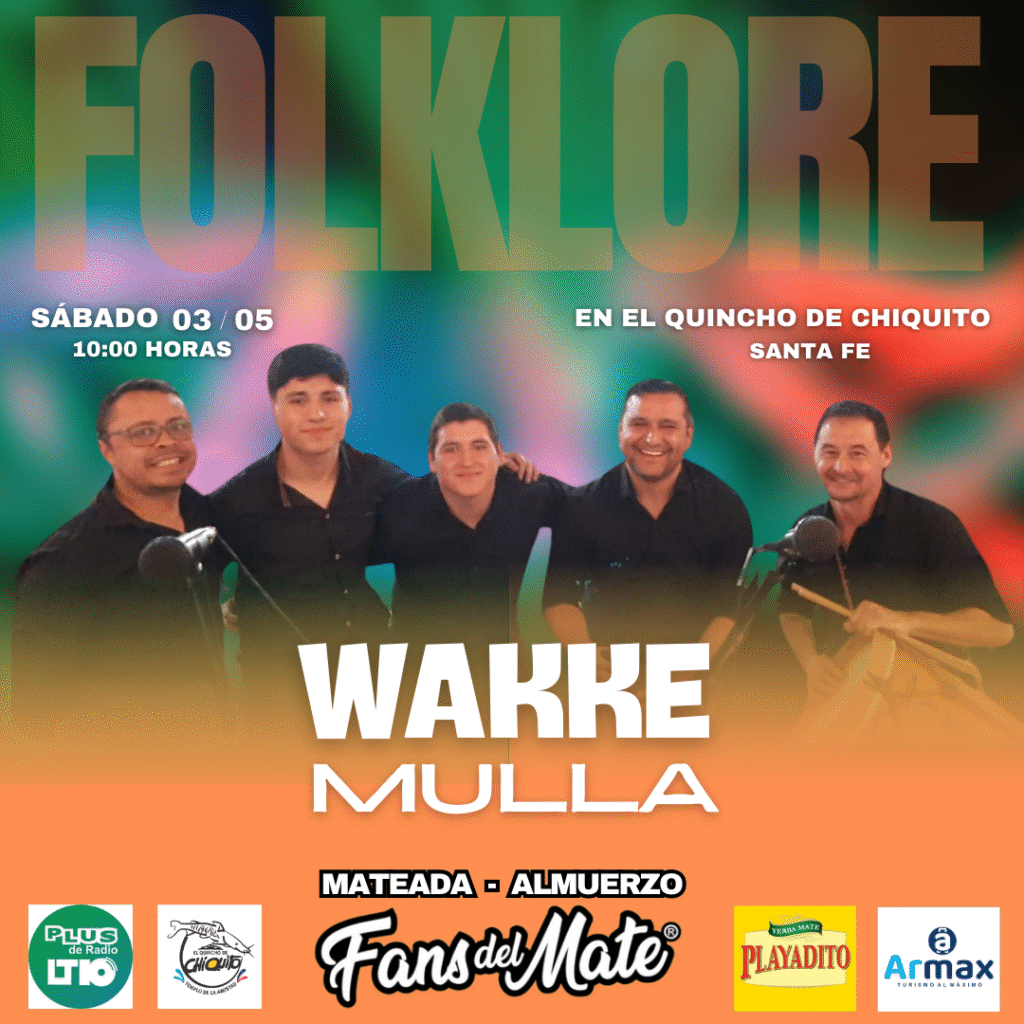 Encuentro Sociocultural Musical FansdelMate en Santa Fe 6 Wakke Mulla post IG
